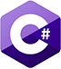 c language logo