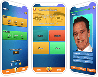 phone screens showing app dashboard